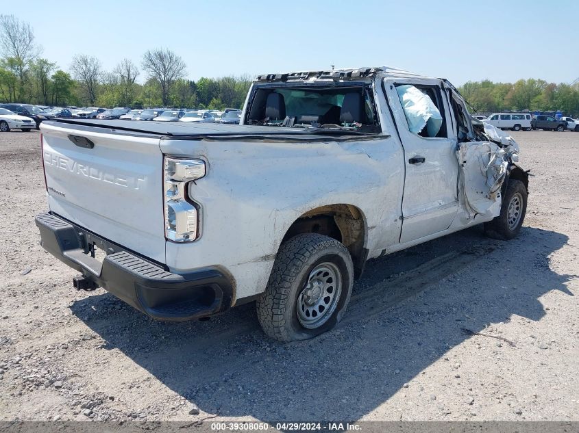 2021 Chevrolet Silverado 1500 2Wd Short Bed Wt VIN: 3GCPWAEF5MG237925 Lot: 39308050