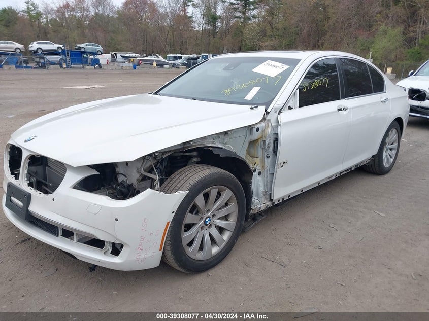 2011 BMW 750I xDrive VIN: WBAKC6C55BC395284 Lot: 39308077