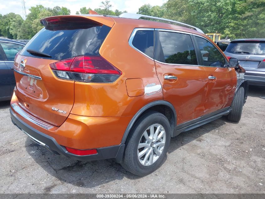 2018 Nissan Rogue Sv VIN: JN8AT2MVXJW306834 Lot: 39308204