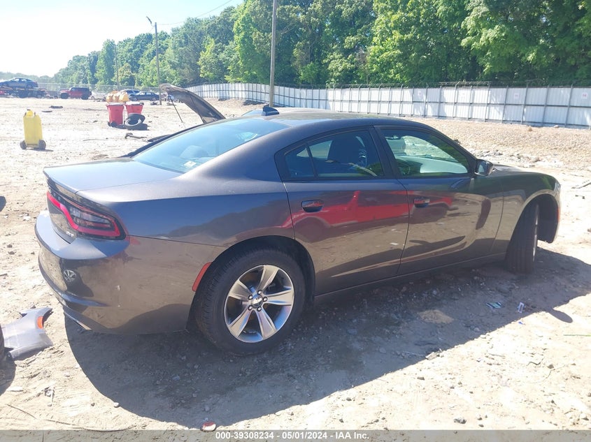 VIN 2C3CDXHG6HH595217 2017 DODGE CHARGER SXT RWD
