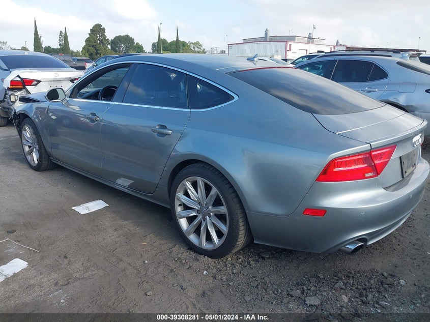 2012 Audi A7 Premium VIN: WAUSGAFC5CN016050 Lot: 39308281