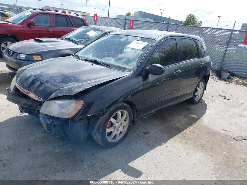 2006 Kia Spectra5 VIN: KNAFE161165365474 Lot: 39308310