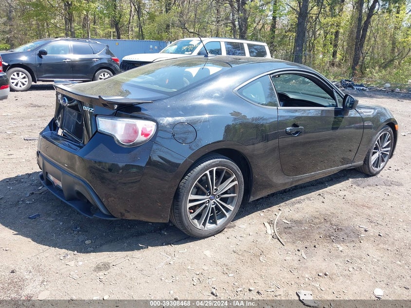 2014 Subaru Brz Limited VIN: JF1ZCAC19E8604394 Lot: 39308468