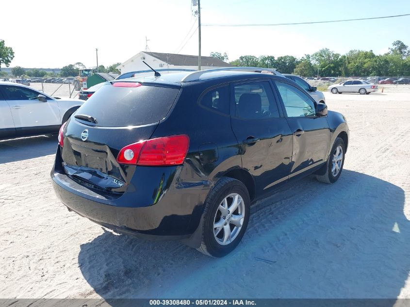 2008 Nissan Rogue Sl VIN: JN8AS58V78W401151 Lot: 39308480