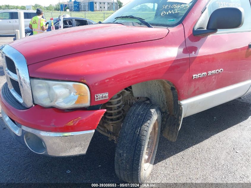 2004 Dodge Ram 2500 Slt/Laramie VIN: 3D7KU26D44G158304 Lot: 39308553