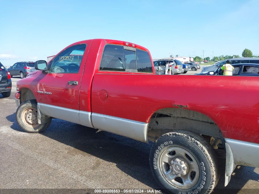 2004 Dodge Ram 2500 Slt/Laramie VIN: 3D7KU26D44G158304 Lot: 39308553