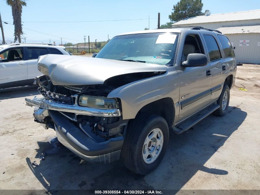 2002 Chevrolet Tahoe Ls VIN: 1GNEC13ZX2R238232 Lot: 39308554