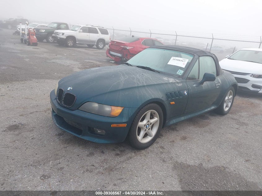 1997 BMW Z3 2.8L Roadster VIN: 4USCJ3325VLC02361 Lot: 39308567