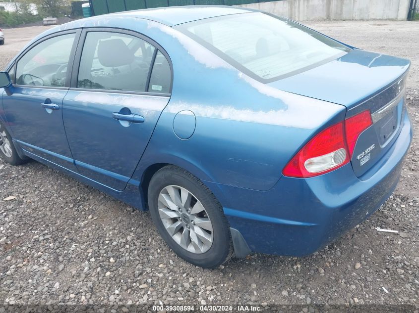 2HGFA16859H542764 | 2009 HONDA CIVIC