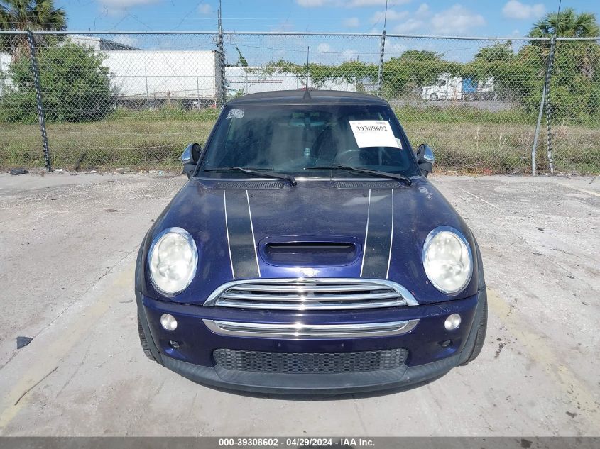 WMWRH33566TF87563 | 2006 MINI COOPER S