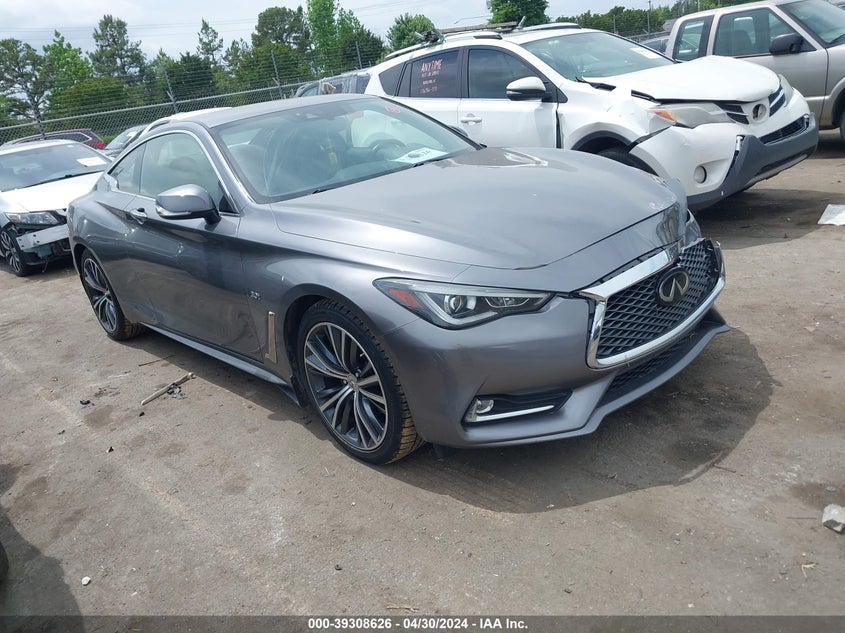 2019 Infiniti Q60 3.0T Luxe VIN: JN1EV7EL1KM290783 Lot: 39308626