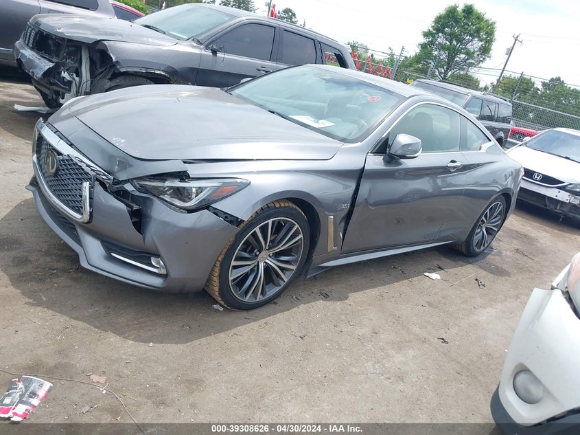 2019 Infiniti Q60 3.0T Luxe VIN: JN1EV7EL1KM290783 Lot: 39308626