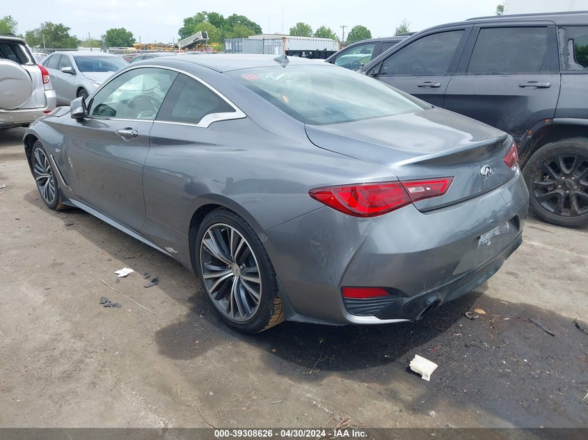 2019 Infiniti Q60 3.0T Luxe VIN: JN1EV7EL1KM290783 Lot: 39308626
