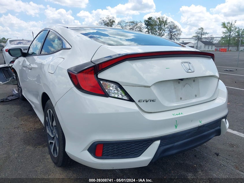 VIN 2HGFC4B03JH301916 2018 HONDA CIVIC LX