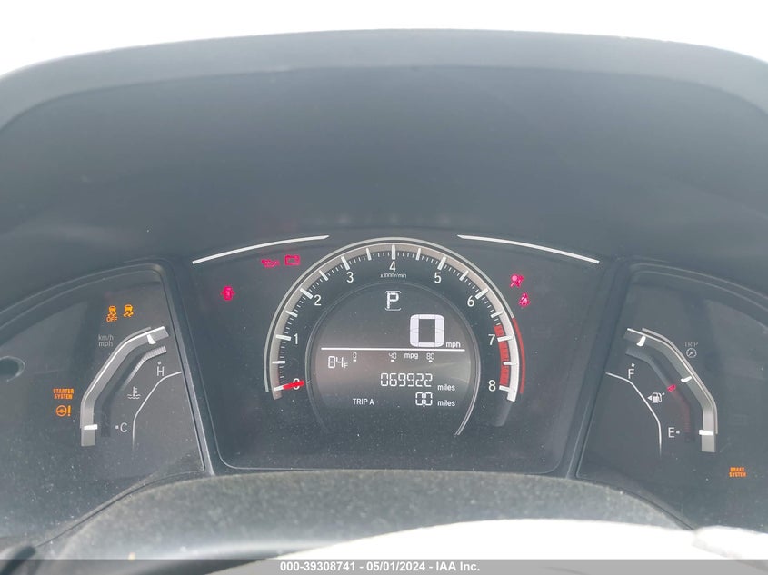 VIN 2HGFC4B03JH301916 2018 HONDA CIVIC LX