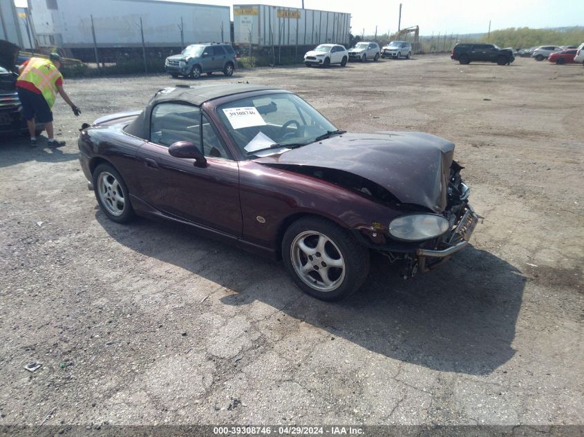 2000 Mazda Mx-5 Miata Ls/Special Edition VIN: JM1NB353XY0146146 Lot: 39308746