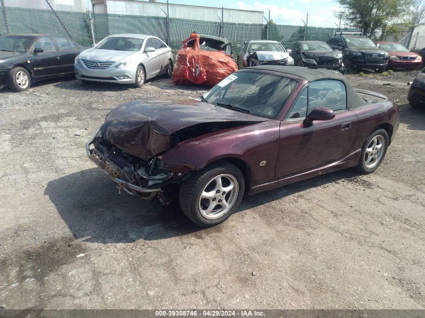 2000 Mazda Mx-5 Miata Ls/Special Edition VIN: JM1NB353XY0146146 Lot: 39308746