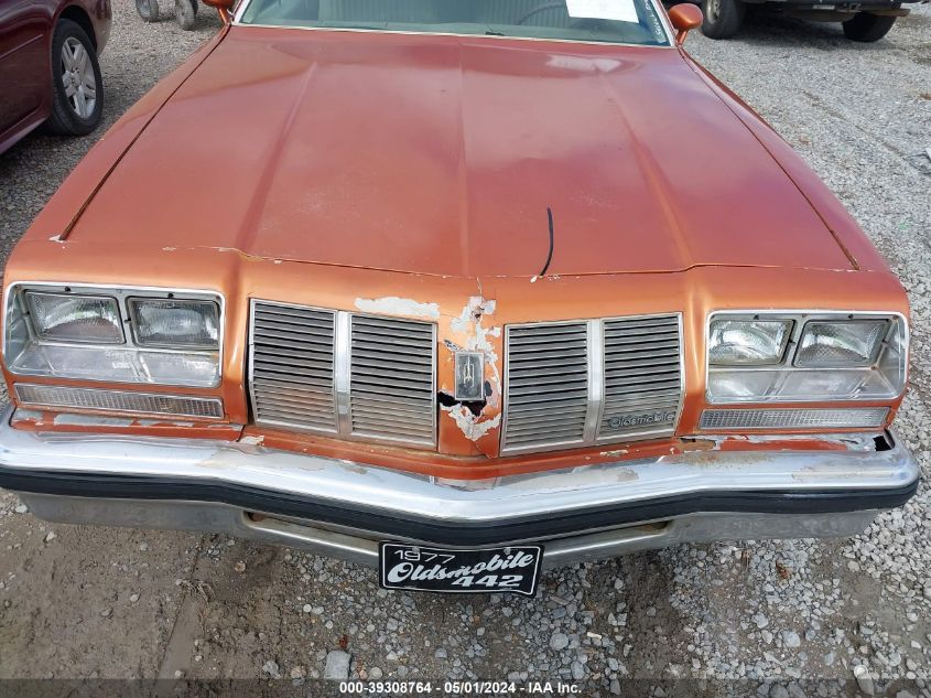 1977 Oldsmobile Cutlass VIN: 3G37R7D170131 Lot: 39308764