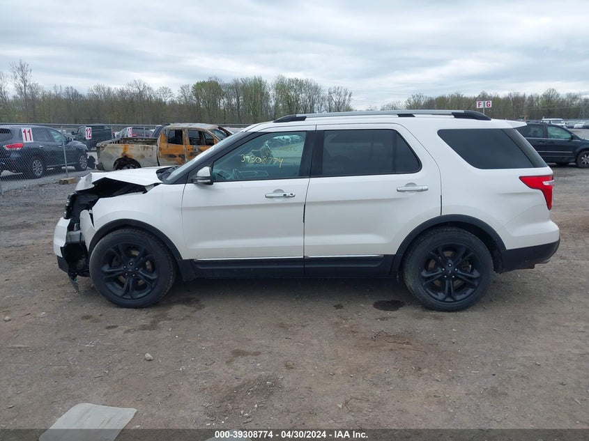 2013 FORD EXPLORER LIMITED - 1FM5K7F80DGC02495