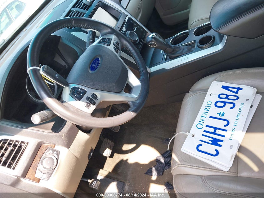 2013 FORD EXPLORER LIMITED - 1FM5K7F80DGC02495