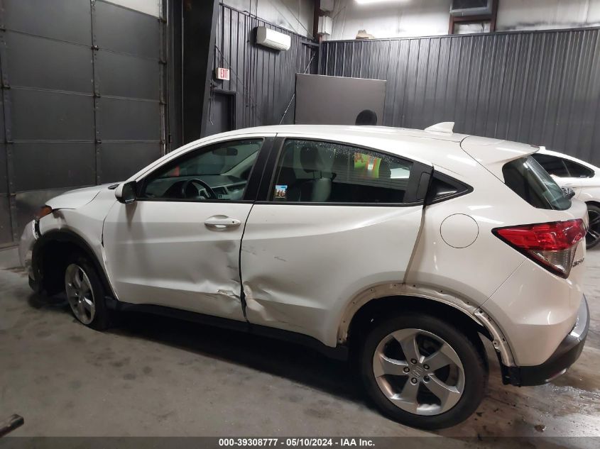 2020 Honda Hr-V Awd Lx VIN: 3CZRU6H38LM716640 Lot: 39308777