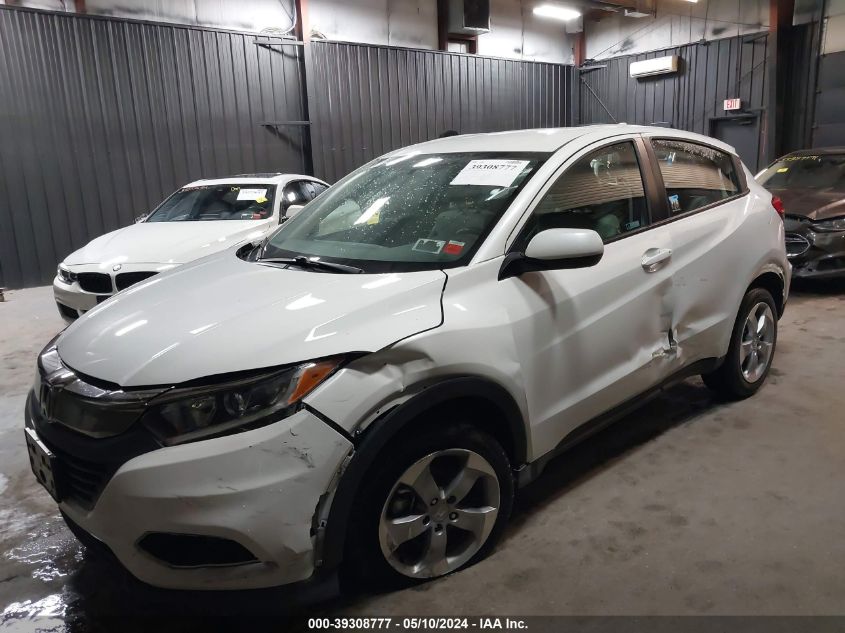 2020 Honda Hr-V Awd Lx VIN: 3CZRU6H38LM716640 Lot: 39308777