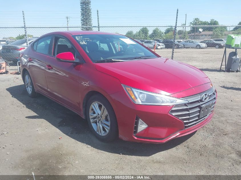 KMHD84LF3KU737878 2019 HYUNDAI ELANTRA - Image 1