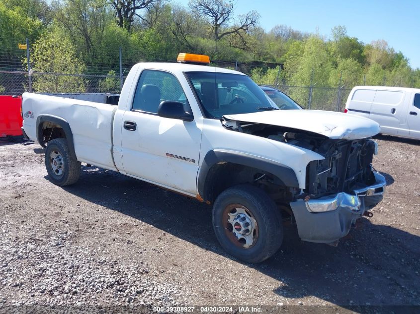 2006 GMC Sierra 2500Hd Work Truck VIN: 1GTHK24U46E122295 Lot: 39308927