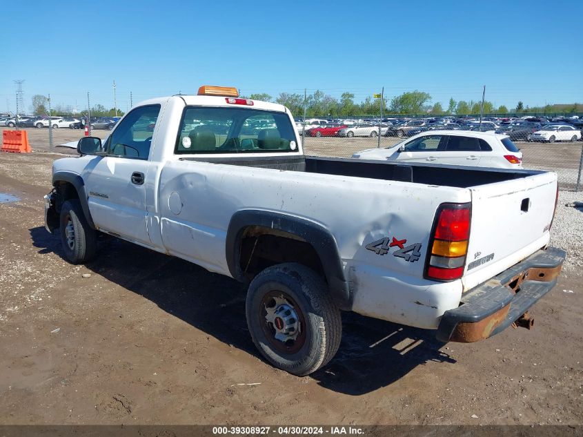 2006 GMC Sierra 2500Hd Work Truck VIN: 1GTHK24U46E122295 Lot: 39308927