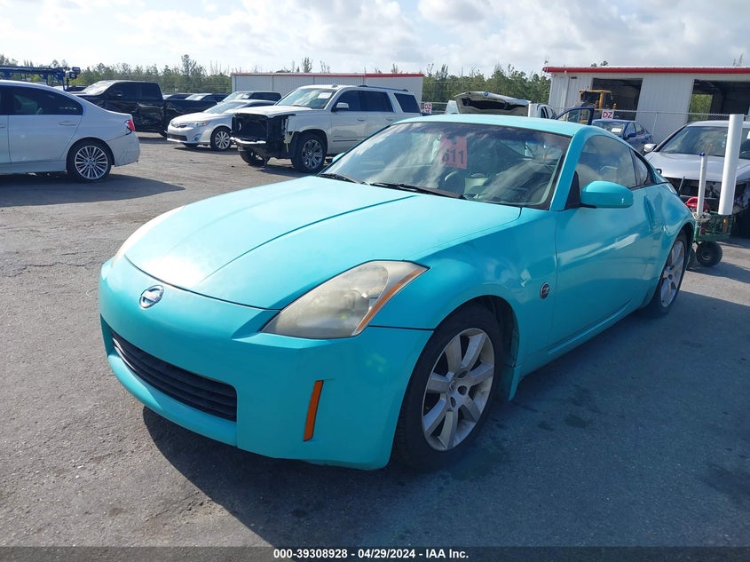2003 Nissan 350Z Touring VIN: JN1AZ34E03T016108 Lot: 39308928