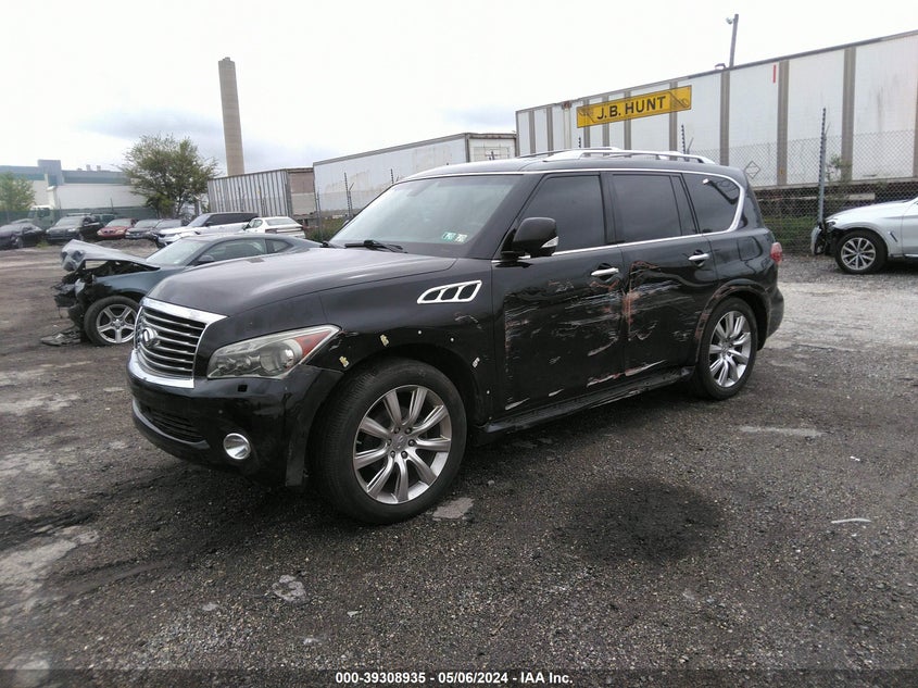 2012 Infiniti Qx56 VIN: JN8AZ2NEXC9019332 Lot: 39308935