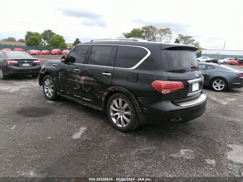 2012 Infiniti Qx56 VIN: JN8AZ2NEXC9019332 Lot: 39308935