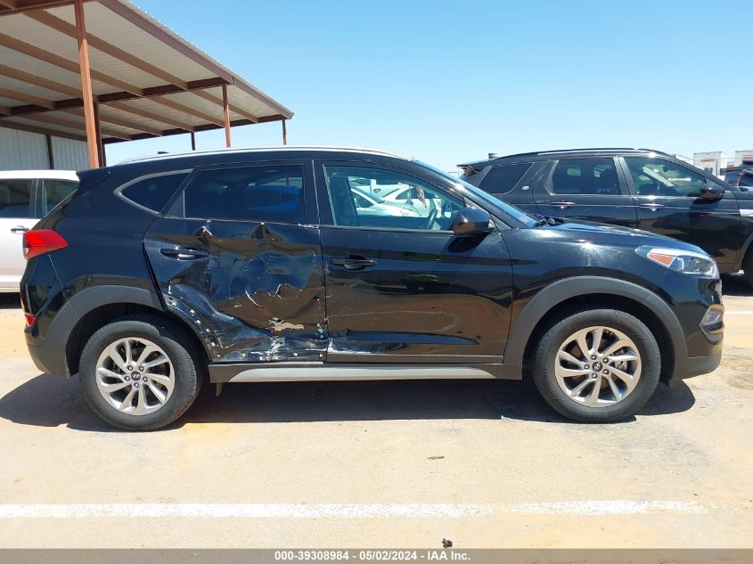 2018 Hyundai Tucson Sel VIN: KM8J33A43JU698219 Lot: 39308984