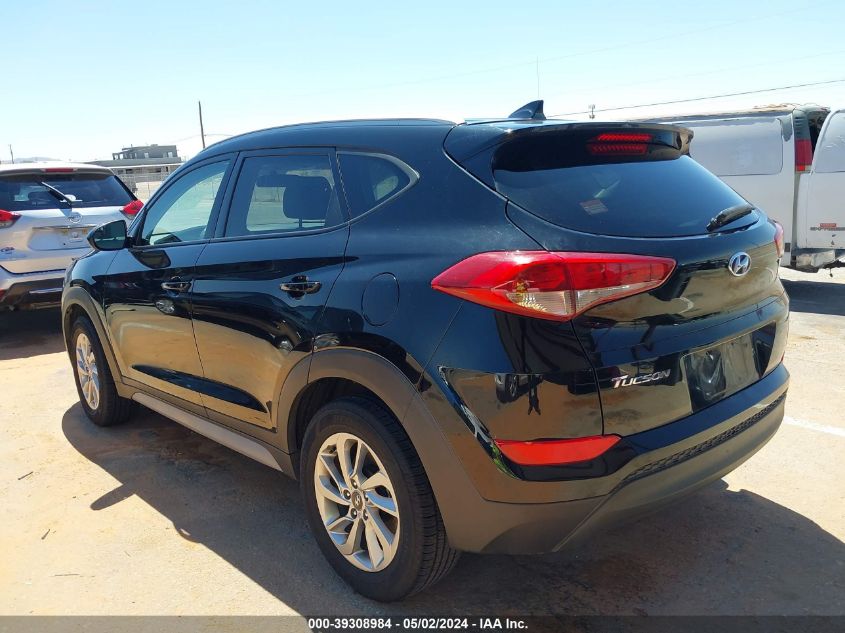 2018 Hyundai Tucson Sel VIN: KM8J33A43JU698219 Lot: 39308984