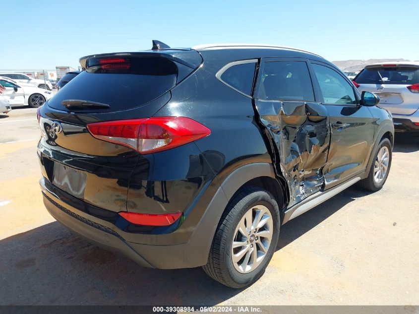 2018 Hyundai Tucson Sel VIN: KM8J33A43JU698219 Lot: 39308984