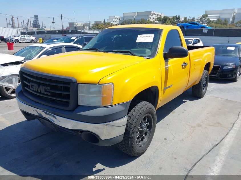 2007 GMC Sierra 1500 Work Truck VIN: 1GTEC14017Z627874 Lot: 39308994