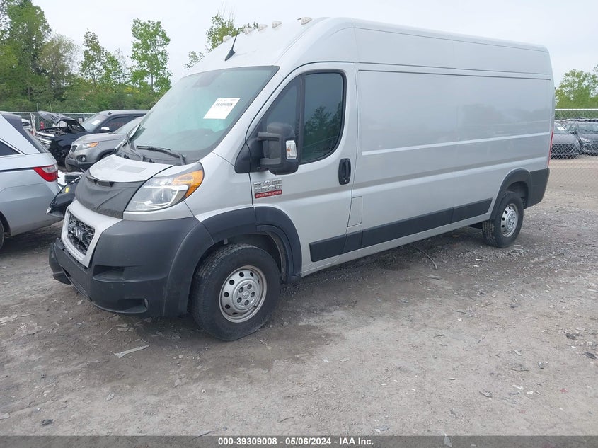 2022 RAM PROMASTER 2500 3.6L V6   N(VIN: 3C6LRVDG6NE101329