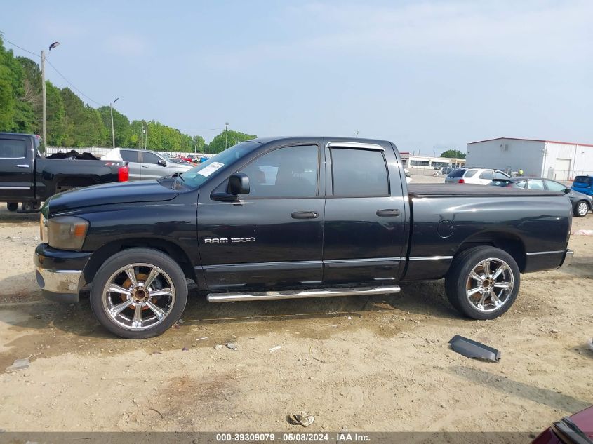 2007 Dodge Ram 1500 Slt VIN: 1D7HA18P47S157526 Lot: 39309079