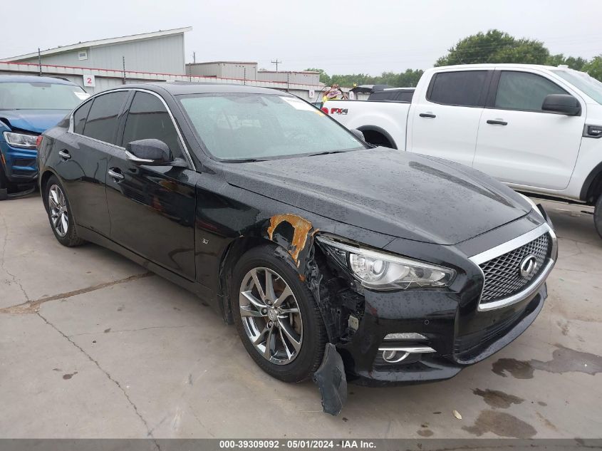 2014 Infiniti Q50 Premium VIN: JN1BV7AP5EM674324 Lot: 39309092