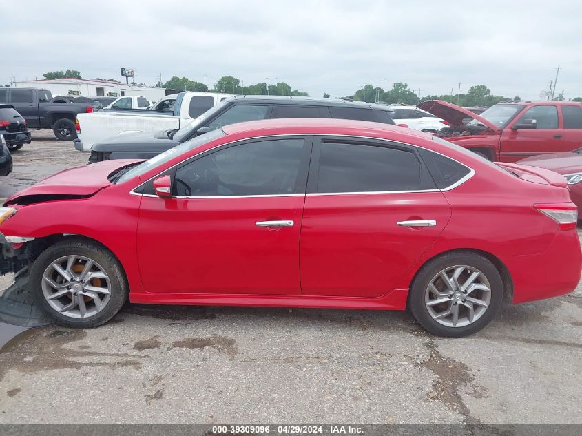 2015 Nissan Sentra Sr VIN: 3N1AB7AP8FY295823 Lot: 39309096