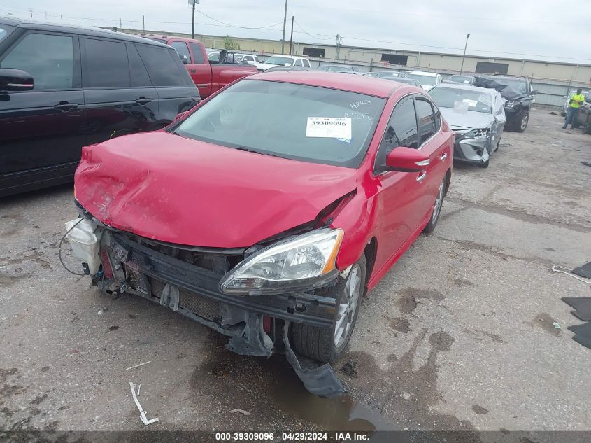 2015 Nissan Sentra Sr VIN: 3N1AB7AP8FY295823 Lot: 39309096