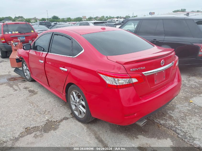 2015 Nissan Sentra Sr VIN: 3N1AB7AP8FY295823 Lot: 39309096