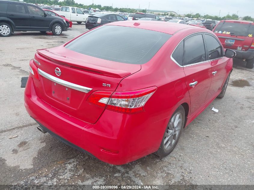 2015 Nissan Sentra Sr VIN: 3N1AB7AP8FY295823 Lot: 39309096