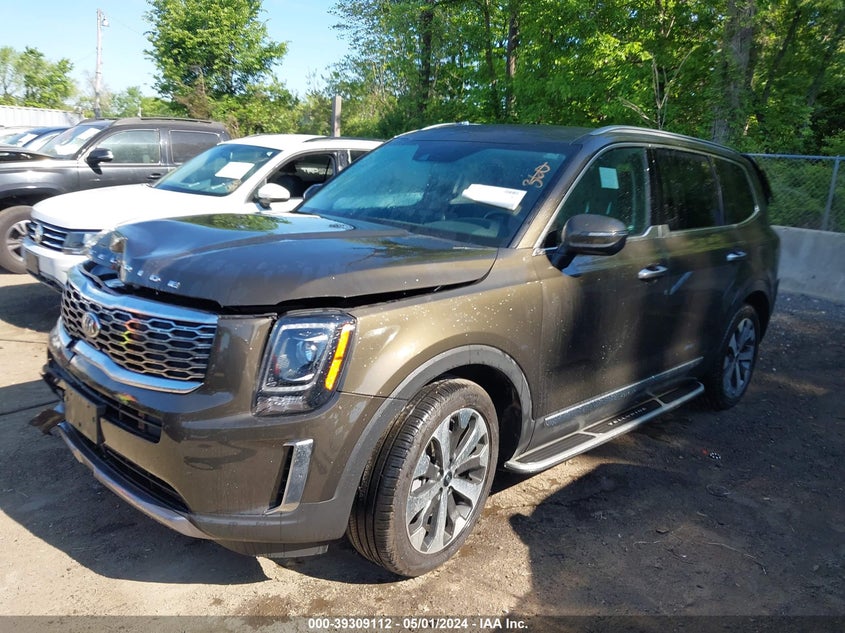 2021 Kia Telluride S VIN: 5XYP6DHC3MG137601 Lot: 39309112