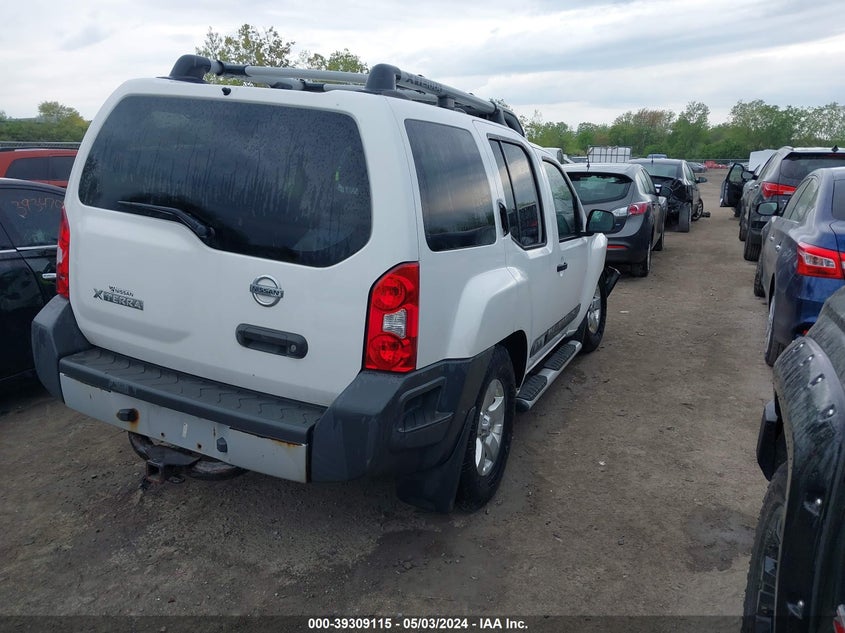 2011 Nissan Xterra S VIN: 5N1AN0NW9BC504675 Lot: 39309115