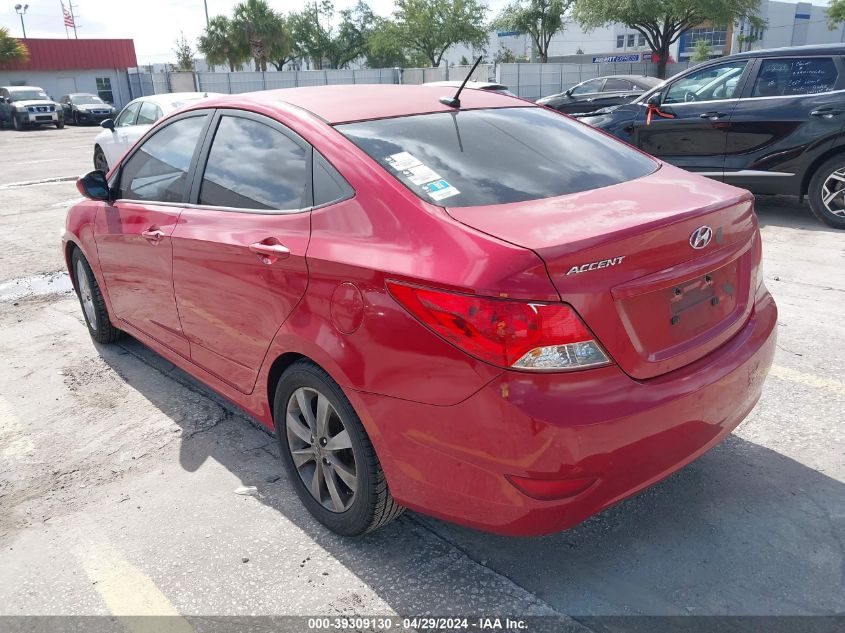 KMHCU4AE0CU125205 | 2012 HYUNDAI ACCENT