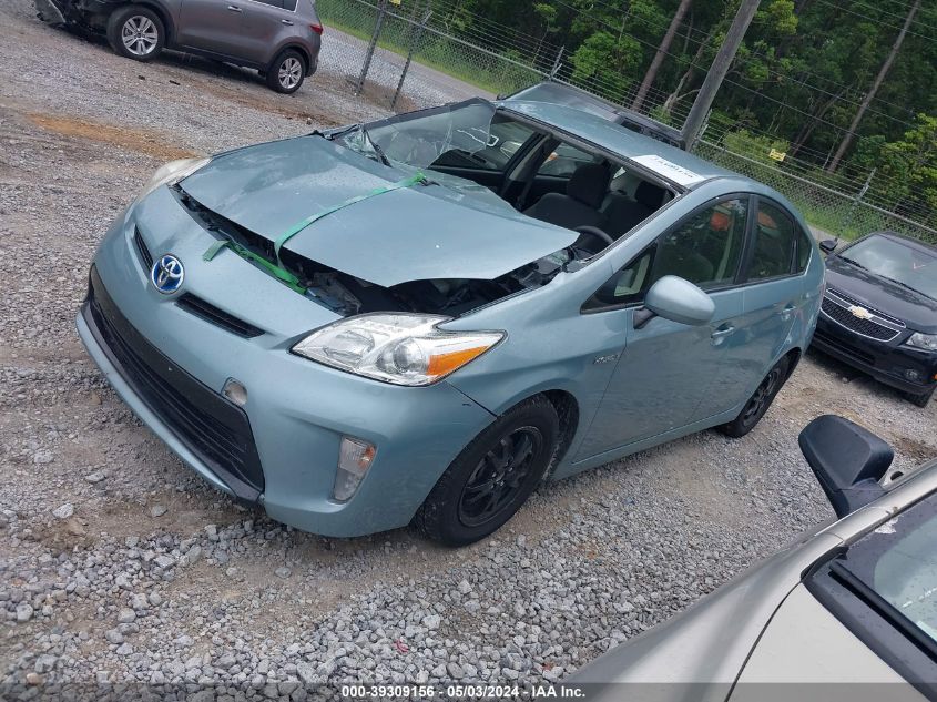 VIN JTDKN3DU1E1748864 2014 Toyota Prius, Three no.2