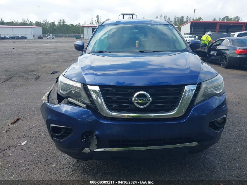 2019 Nissan Pathfinder Sv VIN: 5N1DR2MN7KC619975 Lot: 39309211