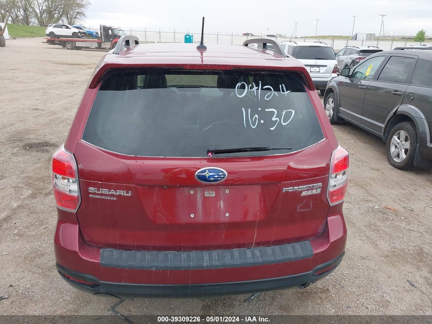 2015 SUBARU FORESTER 2.5I TOURING - JF2SJAUC0FH805377