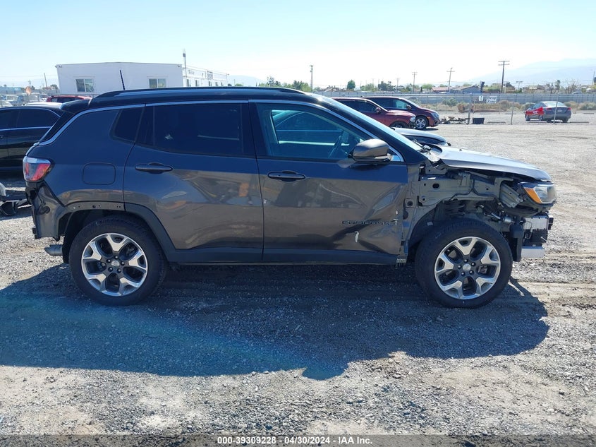 VIN 3C4NJDCB8KT638462 2019 JEEP COMPASS LIMITED 4X4